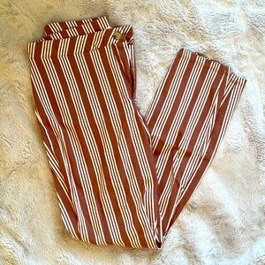 LA HEARTS from PACSUN, Pink and White Stretchy Pants, size M